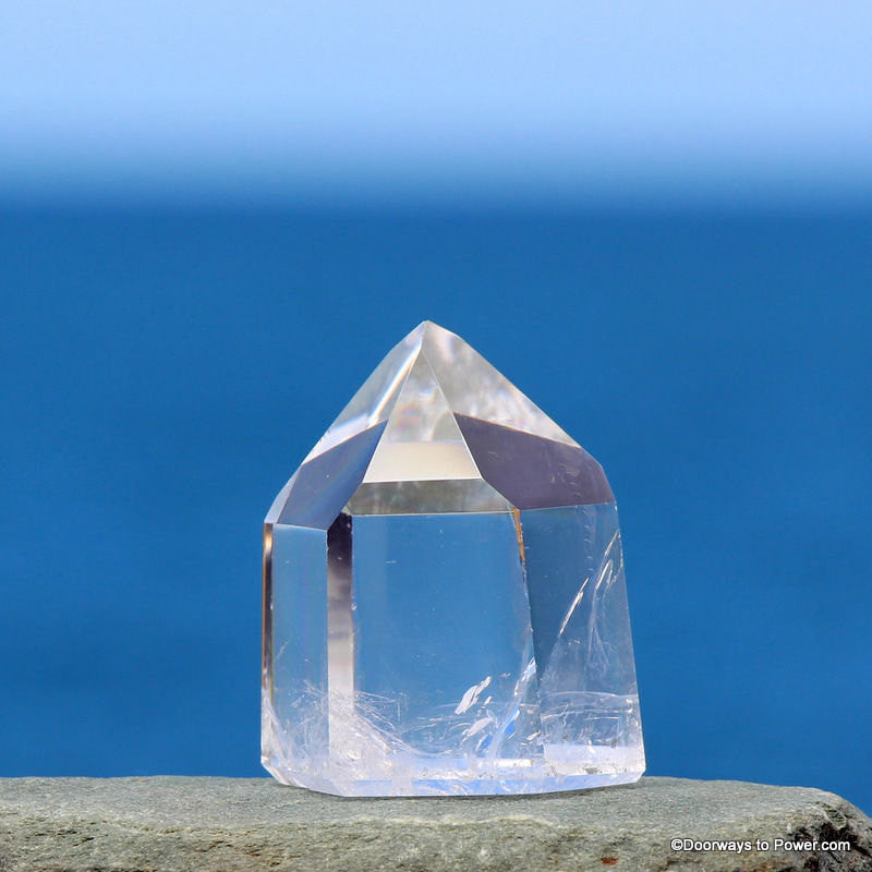 Amazing John of God Temple Heart Dow Crystal Point