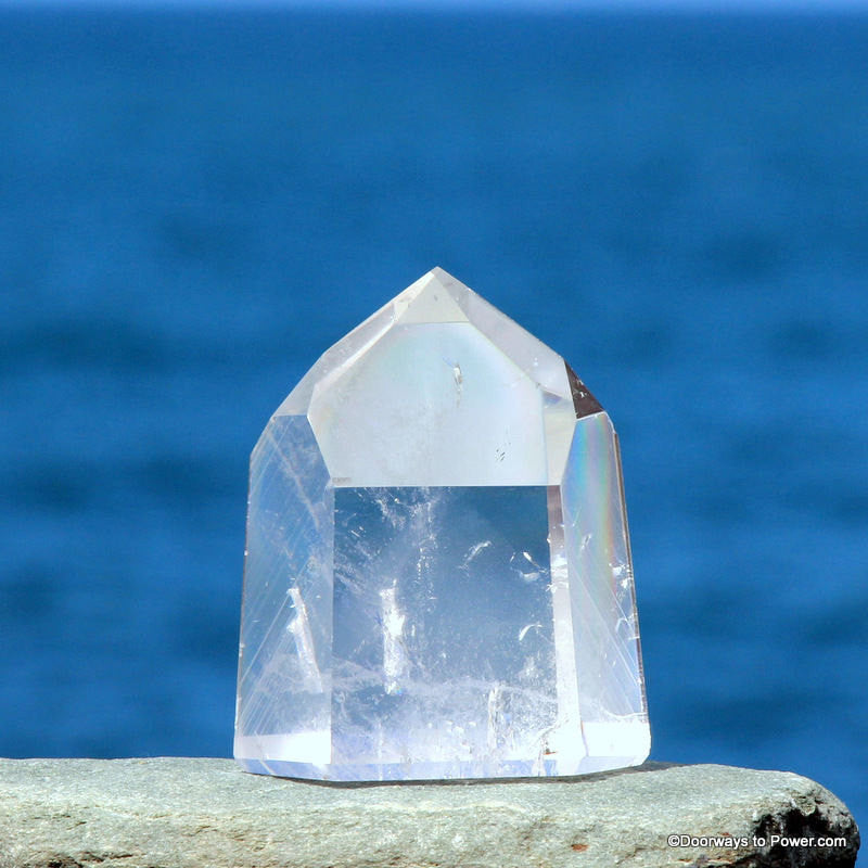 JOHN of GOD Phantom Dow Crystal Point Rare & Beautiful