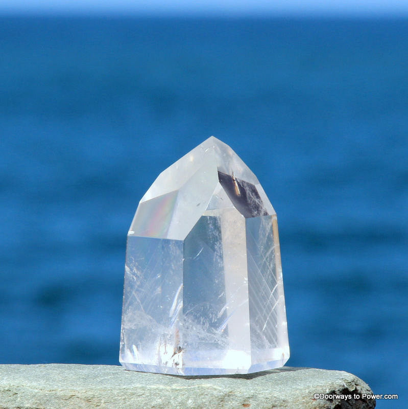 JOHN of GOD Phantom Dow Crystal Point Rare & Beautiful