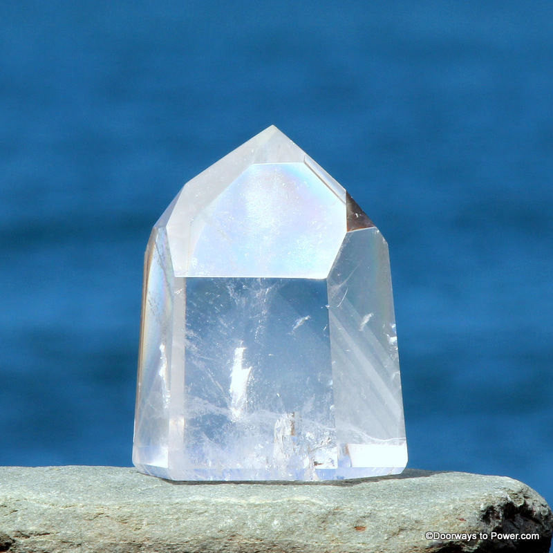 JOHN of GOD Phantom Dow Crystal Point Rare & Beautiful