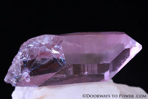 Rose Aura Lemurian Seed Pleiadian Starbrary Record Keeper Crystal