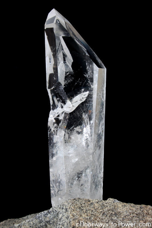 7" Colombian Lemurian Pleiadian Starbrary Devic Master Crystal