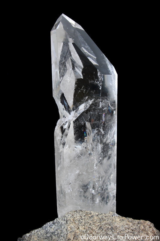 7" Colombian Lemurian Pleiadian Starbrary Devic Master Crystal