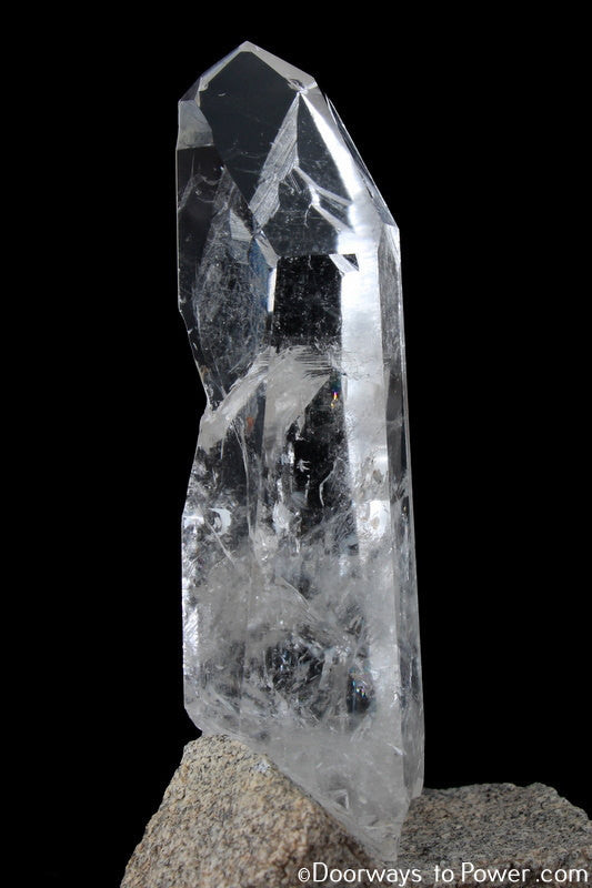 7" Colombian Lemurian Pleiadian Starbrary Devic Master Crystal