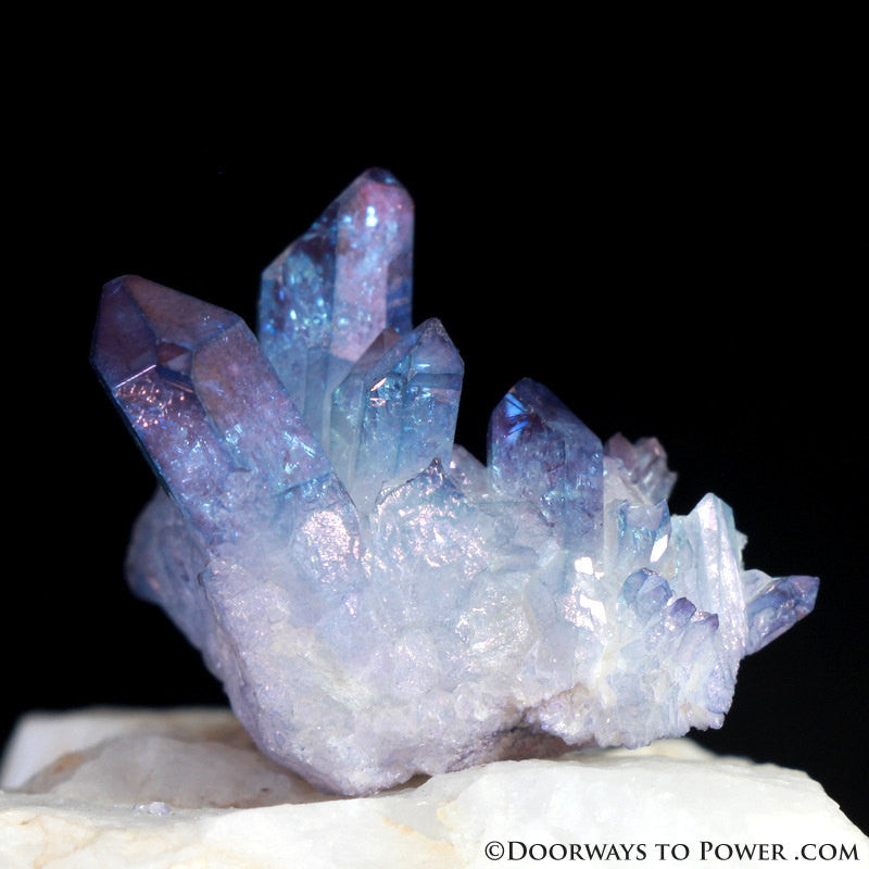 INDIGO Aura Pleiadian Starbrary Channeling ISIS Twin Crystal Cluster